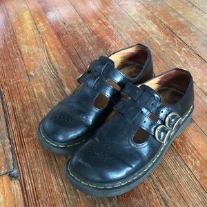 Black Doc Marten Mary Janes!